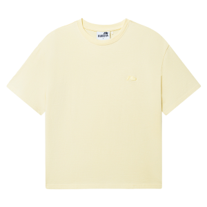 T-shirt oversize Easy żółty damski