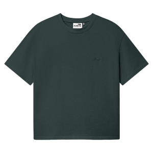 T-shirt regular Easy ciemnozielony męski