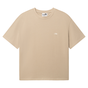 T-shirt regular Easy beżowy męski