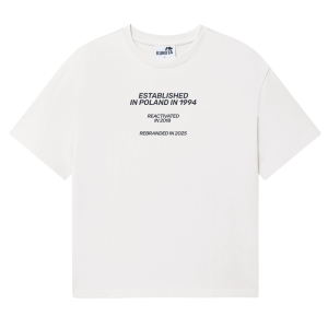 T-shirt oversize Street Edge biały unisex