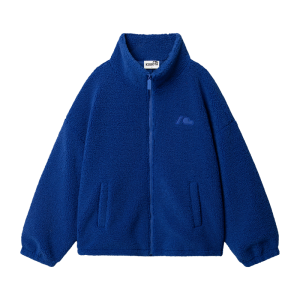 Bluza polarowa rozpinana Cushy kobaltowa unisex