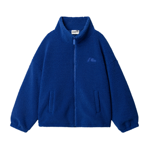 K26AW-202-004-29-1 Bluza polarowa rozpinana Cushy kobaltowa unisex_b2b_u1.png