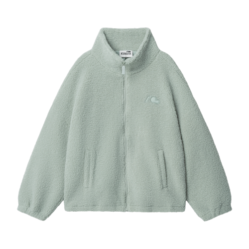 K26AW-202-004-27-1 Bluza polarowa rozpinana Cushy matcha unisex_b2b_u1.png