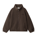 K26AW-202-004-21-1 Bluza polarowa rozpinana Cushy brązowa unisex_b2b_u1.png