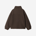 K26AW-202-004-21-1 Bluza polarowa rozpinana Cushy brązowa unisex_b2b_u2.png