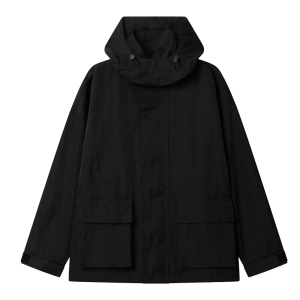 Kurtka z kapturem Tech czarna unisex