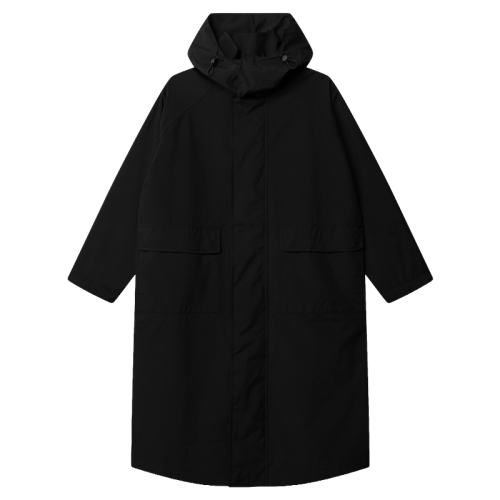 K26AW-202-002-23-1 Parka przeciwdeszczowa oversize Comfort Zone czarna unisex_b2b_u1.png