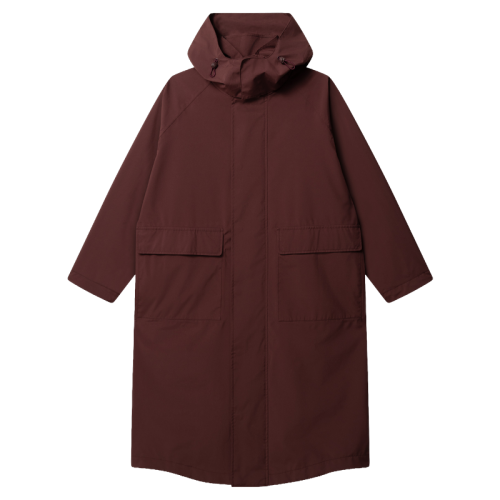 K26AW-202-002-07-1 Parka przeciwdeszczowa oversize Comfort Zone bordowa unisex_b2b_u1.png